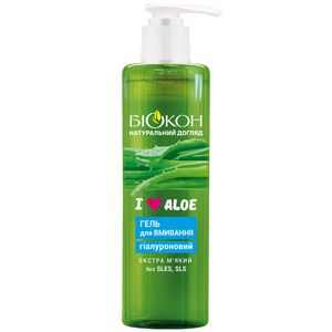 Гель для вмивання БІОКОН I Love Aloe гіалуроновий 200 мл